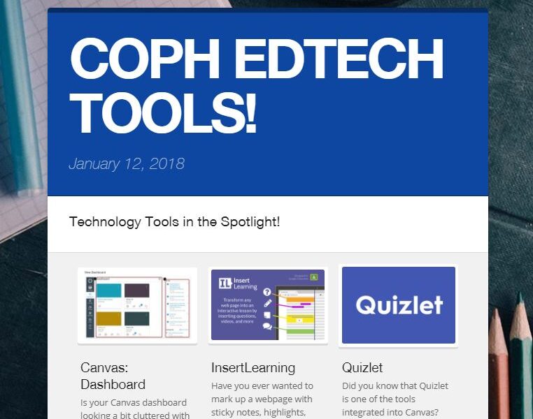 ED TECH newsletter image