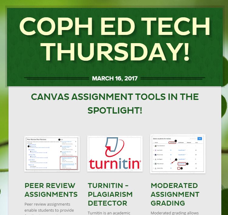 Ed Tech Thursday newsletter image
